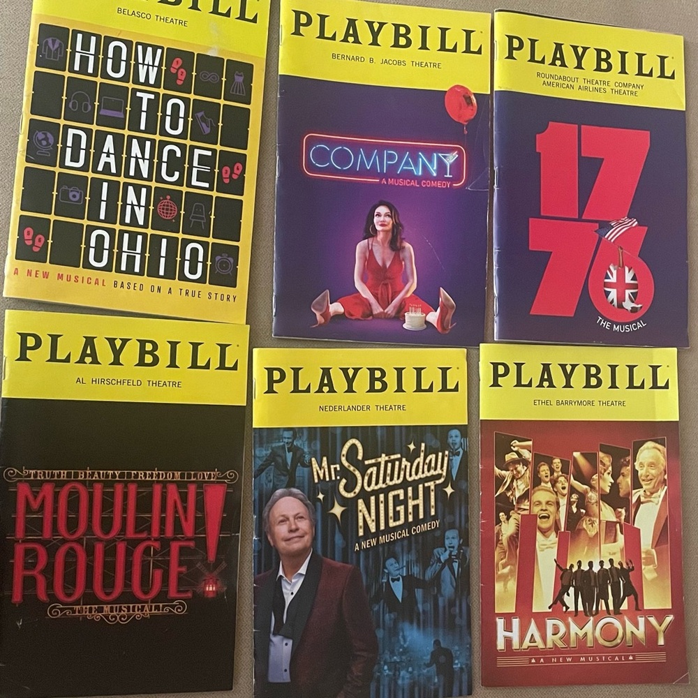 Broadway Playbill bundle